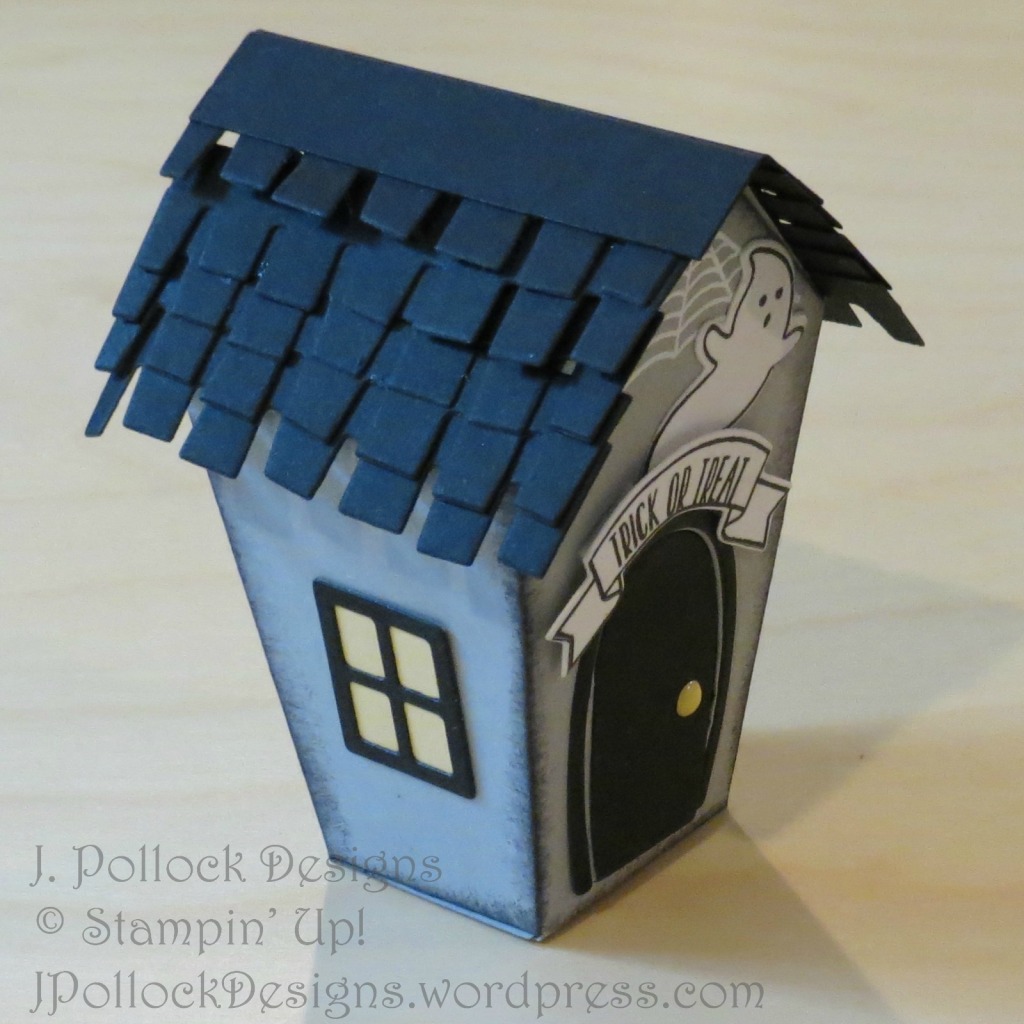 J. Pollock Designs - Stampin' Up! Home Sweet Home haunted house