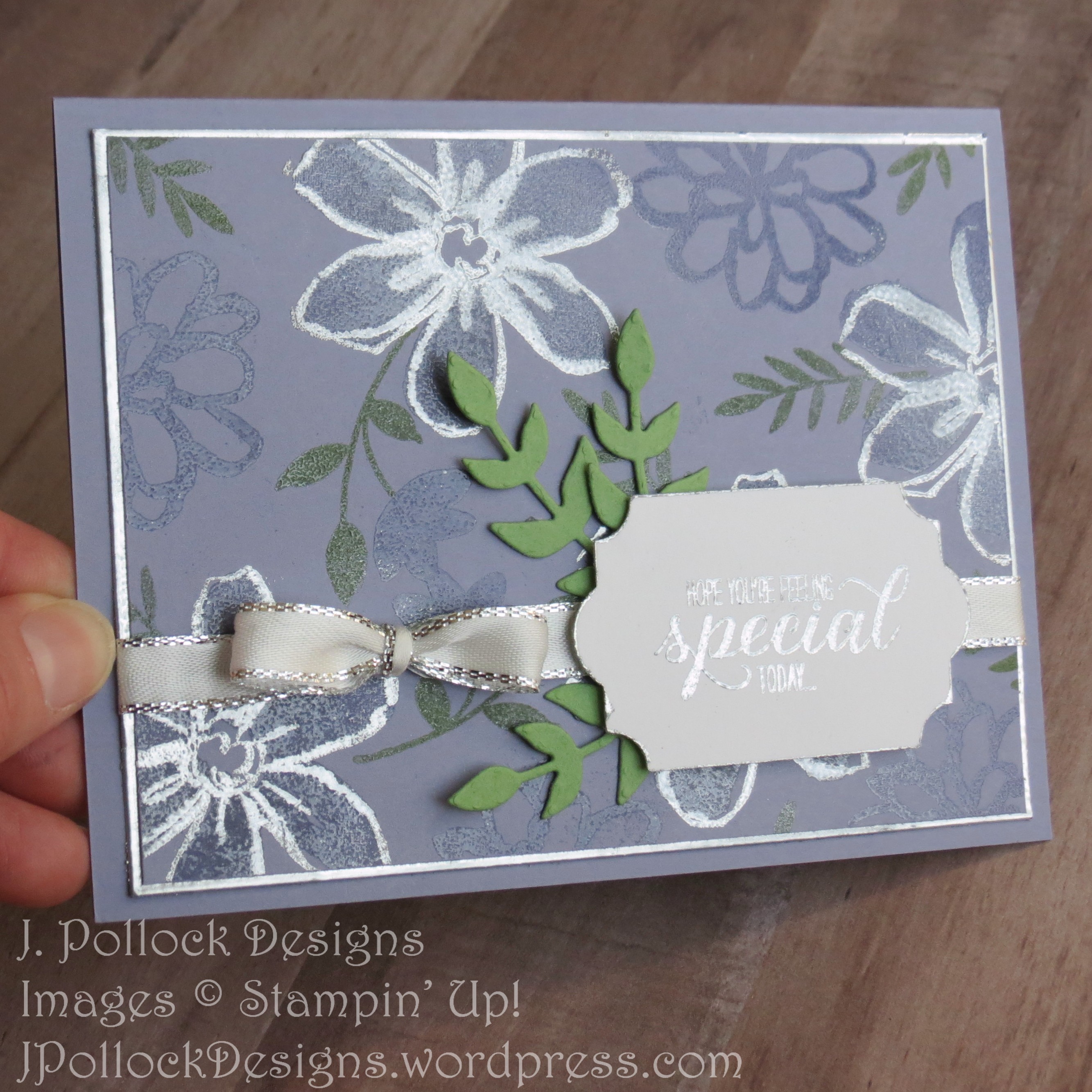 J. Pollock Designs - Stampin' Up! - Garden in Bloom, Watercolor Words, Banners for You