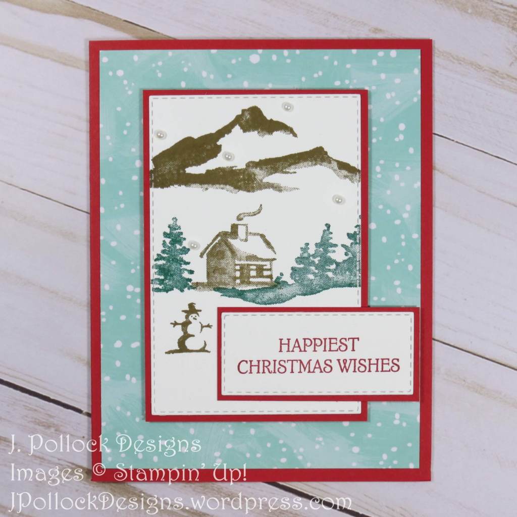 J. Pollock Designs - Stampin' Up! - Snow Front