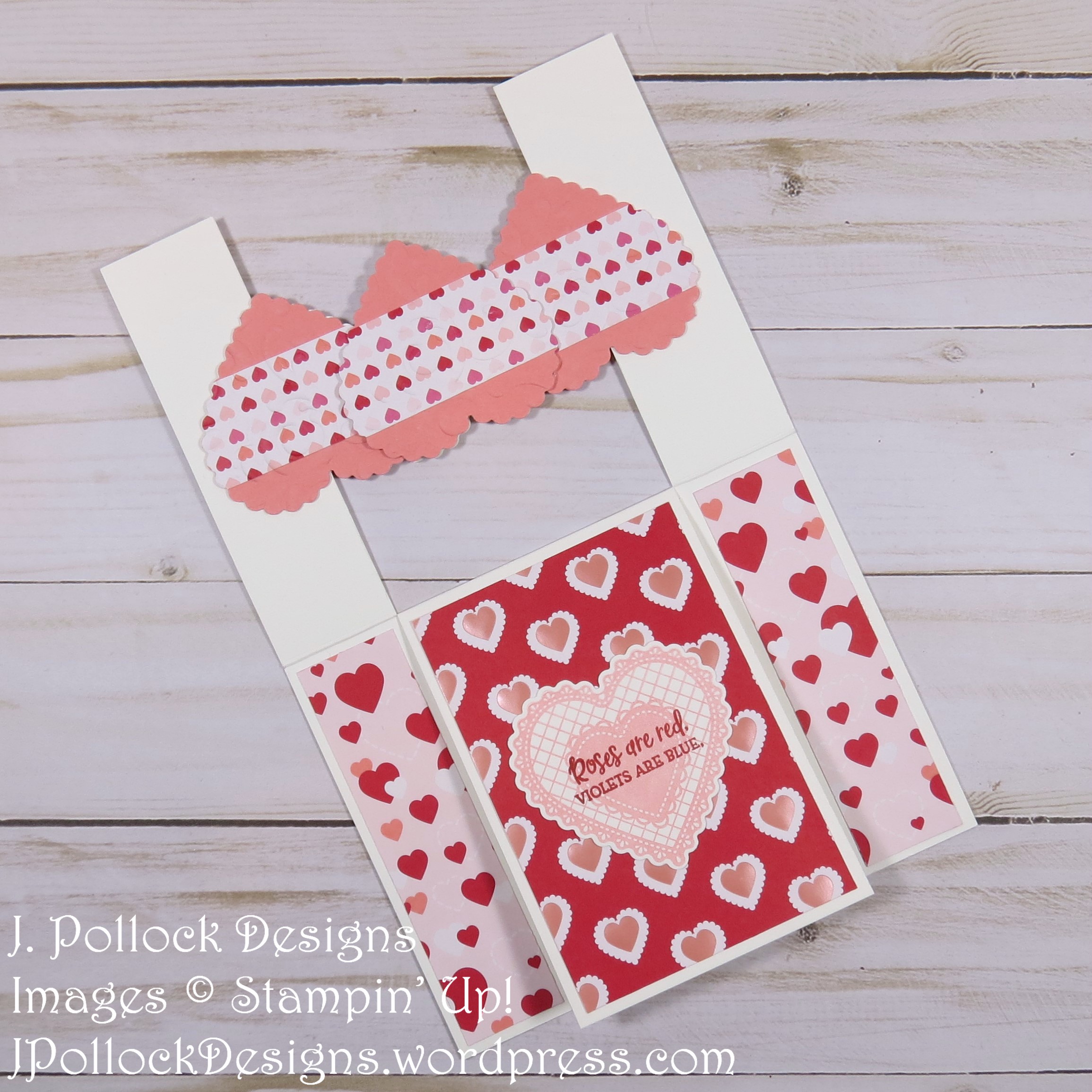 J. Pollock Designs - Stampin' Up! - From My Heart Suite, Heartfelt